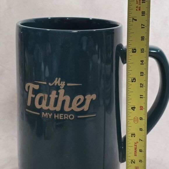 Best Friends Collection - My Father My Hero Coffee Mug Cup - Green - Picture 3 of 9